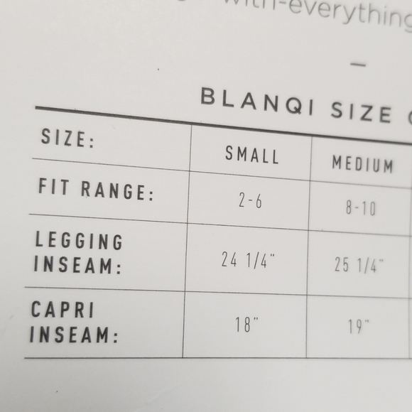 BLANQI HIGHWAIST SUPPORT LEGGINGS S - Picture 6 of 9